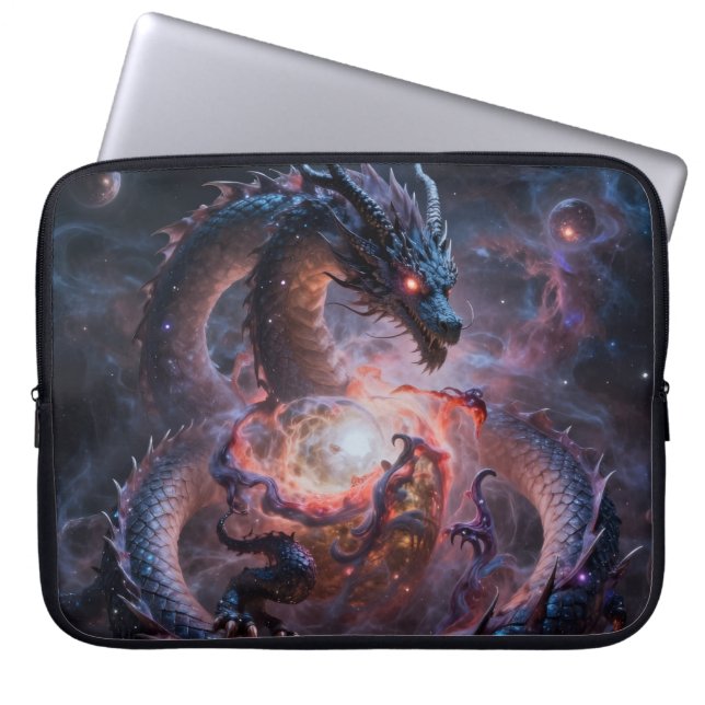 Dragon World – The Realm of Fire and Magic´1 Laptop Sleeve (Front)