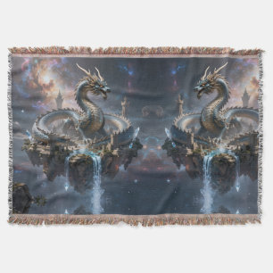 Dragon World – The Realm of Fire and Magic´2 Throw Blanket