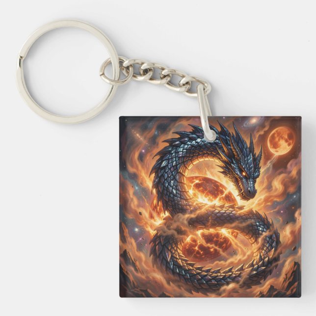 Dragon World – The Realm of Fire and Magic´4 Keychain (Front)