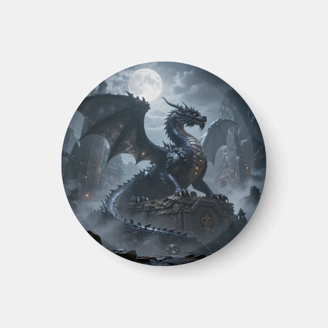 Dragon World – The Realm of Fire and Magic Magnet (Front)