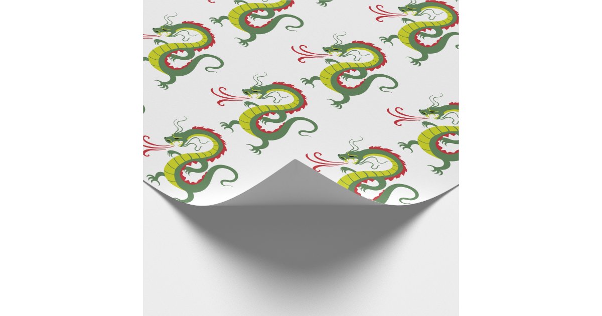 Dragon Wrapping Paper | Zazzle