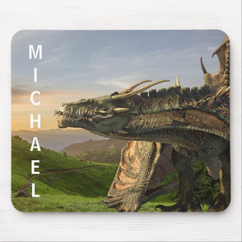 Dragon Wyvern Personalized  Mouse Pad