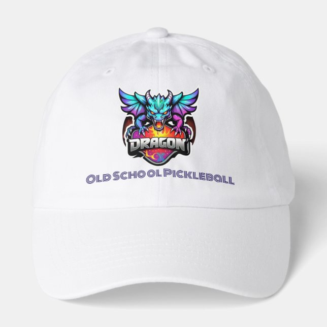 Dragon X Old School Pickleball cap (Front)