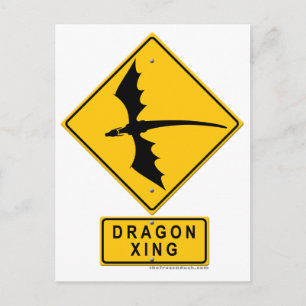 Dragon XING Postcard