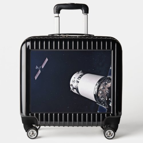 Dragon Xl Spacecraft Approaching A Lunar Gateway Luggage