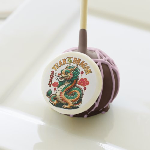 Dragon Year 2024 Embrace Lunar New Year Prosperity Cake Pops