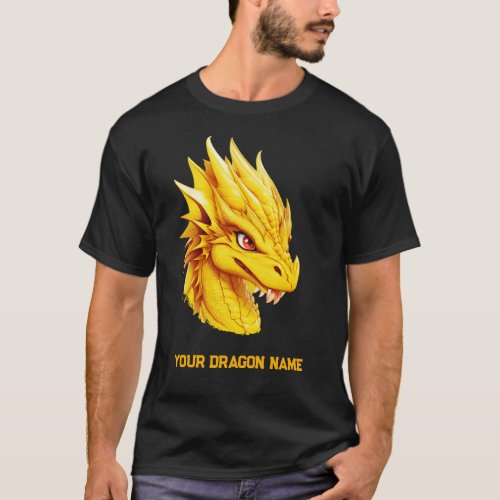 Dragon Yellow T_Shirt