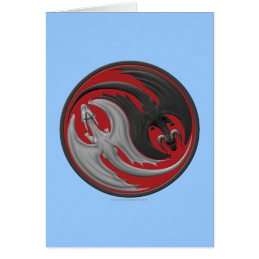 Dragon Yin-Yang Cards (Front)