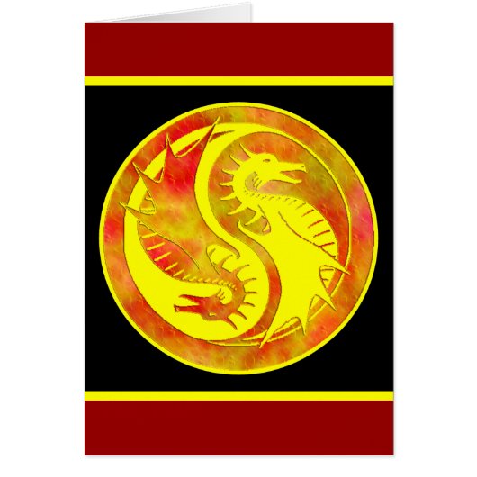 Dragon Yin Yang Cards (Front)