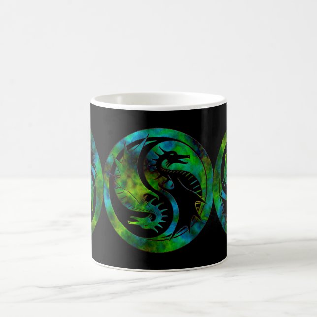 Dragon Yin Yang Color Morph Mug (Center)