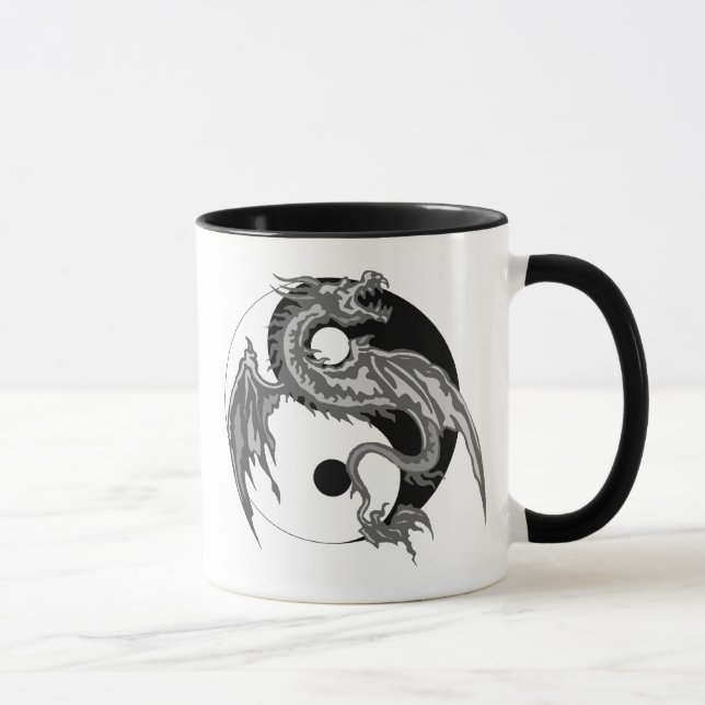 Dragon Yin Yang Gift Mug (Right)