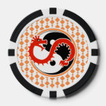 Dragon Yin Yang Poker Chips at Zazzle