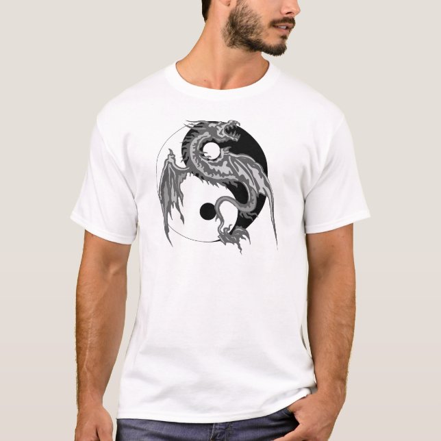 Dragon Yin Yang T-Shirt (Front)