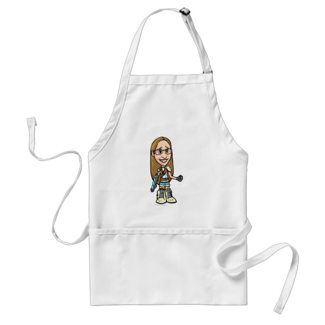 Dragona Terror Mountain Staff Player Adult Apron (Front)