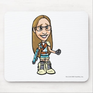 Dragona Terror Mountain Staff Player Mouse Pad