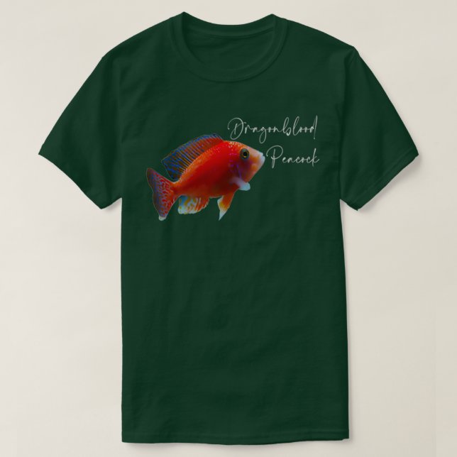 Dragonblood Peacock T-Shirt (Design Front)