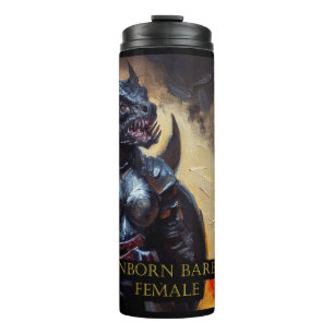 Dragonborn Barbarian Female Thermal Tumbler