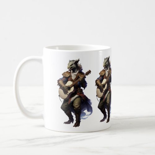 Dragonborn Bard Coffee Mug