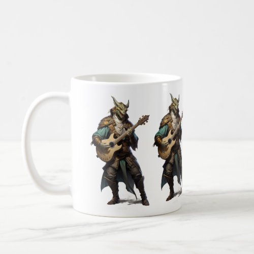 Dragonborn Bard Coffee Mug