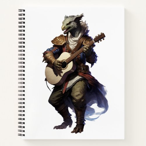 Dragonborn Bard Notebook