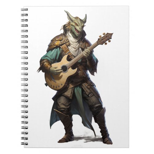 Dragonborn Bard Notebook