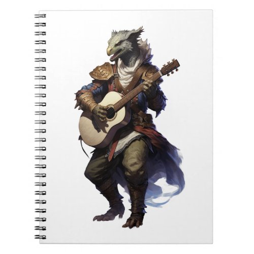 Dragonborn Bard Notebook