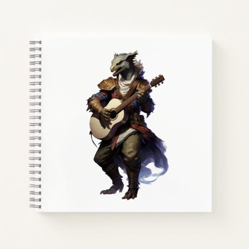 Dragonborn Bard Notebook