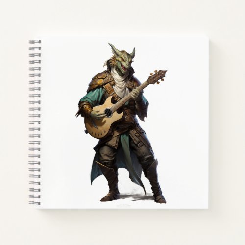 Dragonborn Bard Notebook