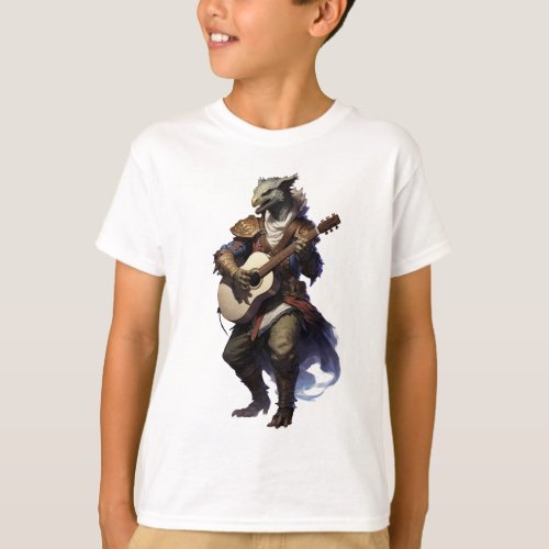 Dragonborn Bard T_Shirt