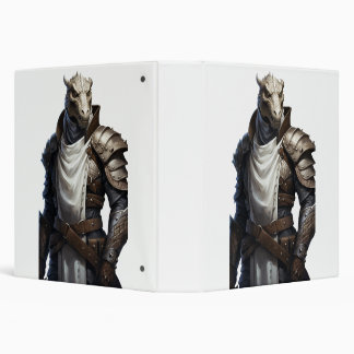 Dragonborn Cleric 3 Ring Binder