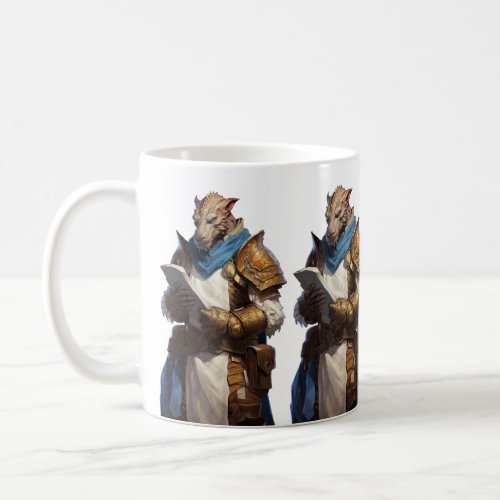 Dragonborn Cleric Coffee Mug