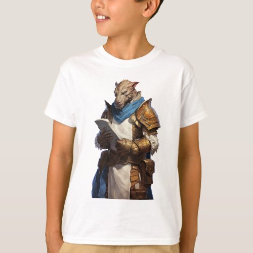 Dragonborn Cleric T_Shirt