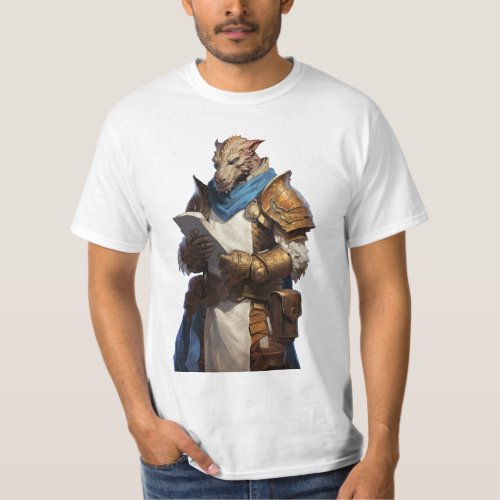 Dragonborn Cleric T_Shirt