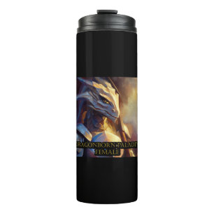 Dragonborn Paladin Female Thermal Tumbler