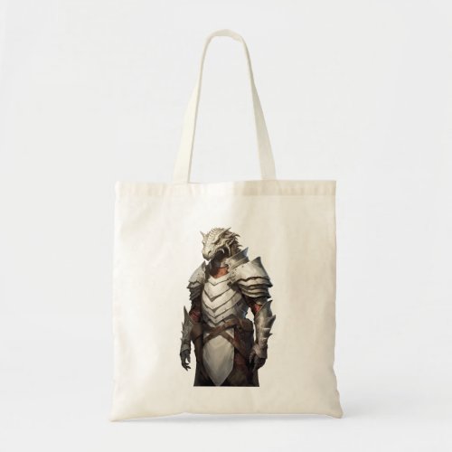 Dragonborn Paladin Tote Bag