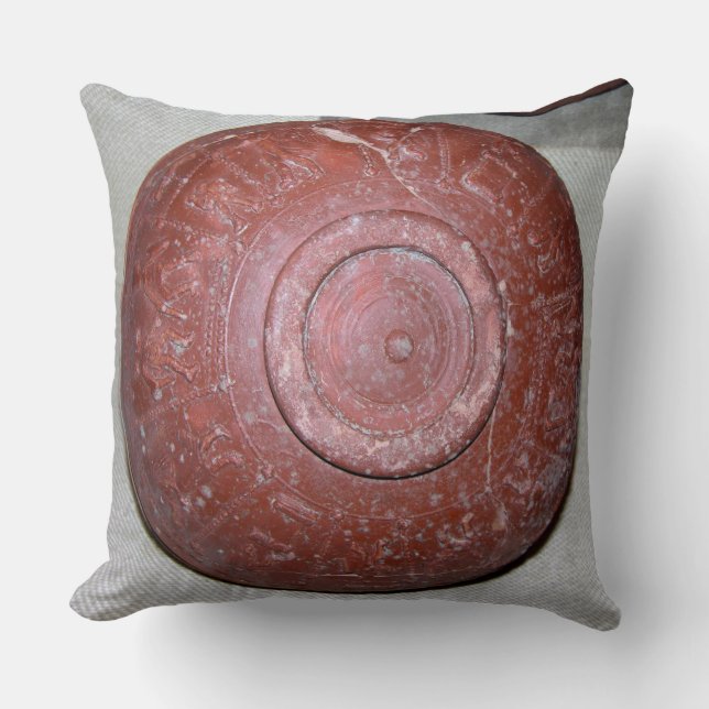 Dragondorff cup, c.150 BC (pottery) Throw Pillow (Front)