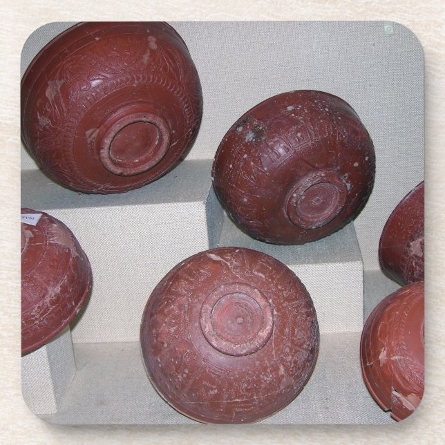 Dragondorff cups, c.150 BC (pottery) Coaster (Front)