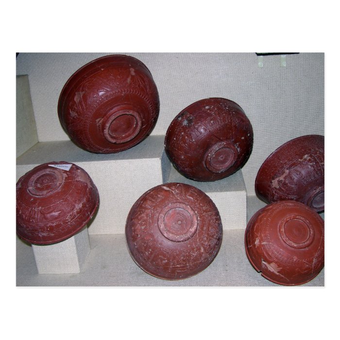 Dragondorff cups, c.150 BC (pottery) Postcard