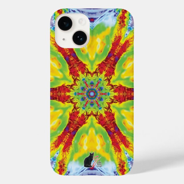 Dragoneye Kaleidoscope iPhone Case (Back)