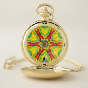 Dragoneye Kaleidoscope Pocket Watch