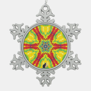 Dragoneye Kaleidoscope Snowflake Ornament