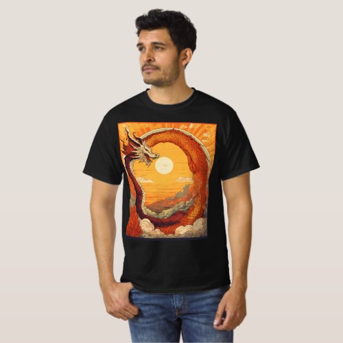  Dragonfire Chronicles The Rise of Flames T_Shirt