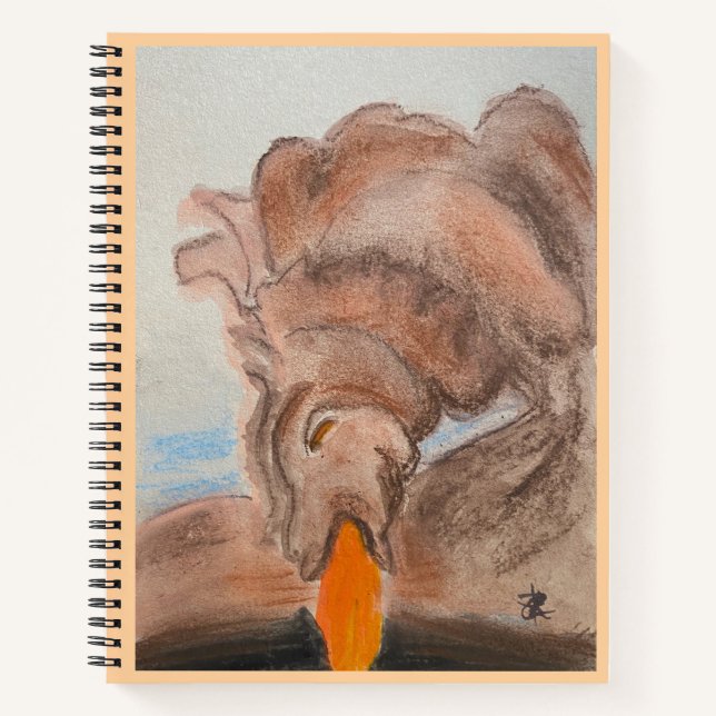 Dragonfire Notebook (Front)
