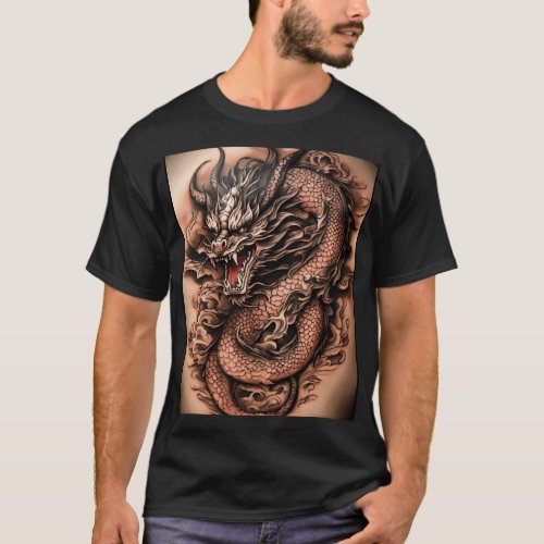 Dragonfire Threads Unleash the Power of the Drag T_Shirt