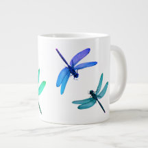 Dragonflies 20oz Giant Coffee Mug