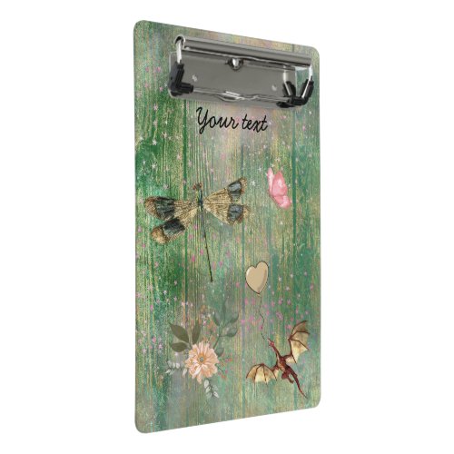 Dragonflies and Dragons Mini Clipboard