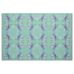 Dragonflies and Floral (blue) Fabric