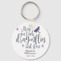 Dragonflies And Stars Quote Memorial