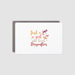 Dragonflies Animals Women Gift Idea Dragonfly (1) Car Magnet