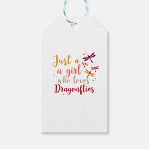 Dragonflies Animals Women Gift Idea Dragonfly (1) Gift Tags